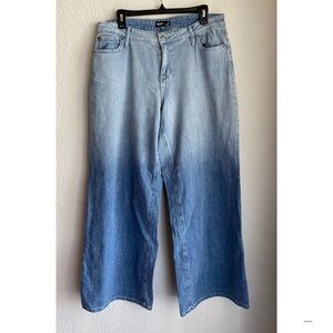 Simply Vera Vera Wang Light Blue Wide Leg Jeans